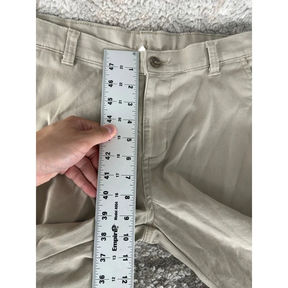 Chaps Girls Size 18 Khaki Chino Casual Workwear Trousers Pants Tan Long Women